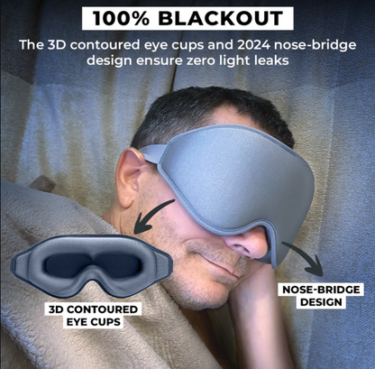 FlyHugs® Premium Sleep Mask