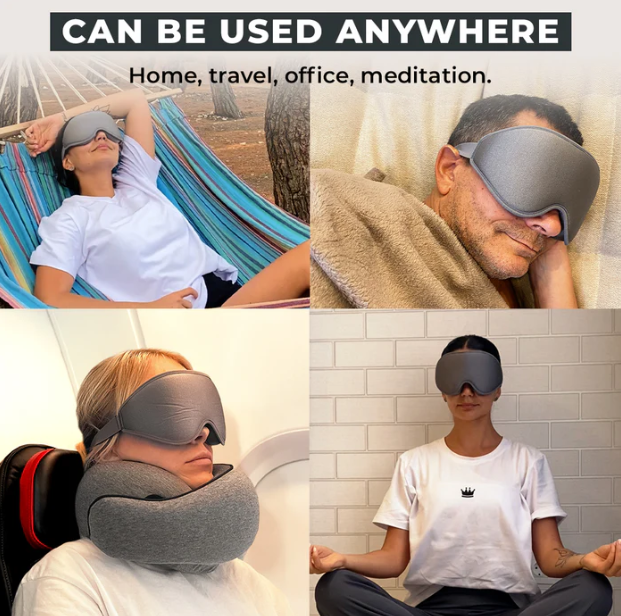 FlyHugs® Premium Sleep Mask