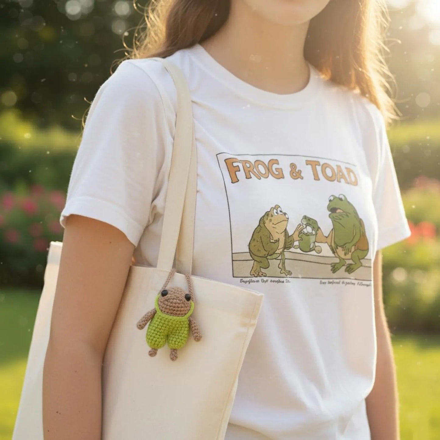 WoolyArtis™ Handmade Frog Amigurumi - Blue Overalls Style - WoolyArtis