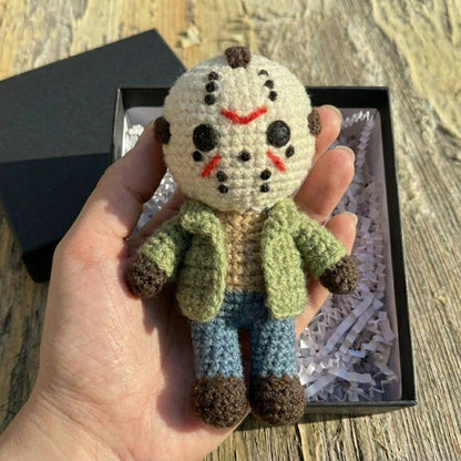 WoolyArtis™ - Emotional Support Jason Crochet Doll - WoolyArtis