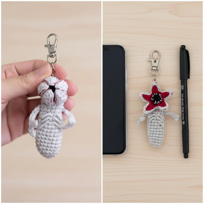 WoolyArtis™ - Demogorgon Fidget Keychain & Stress Relief Toy - WoolyArtis
